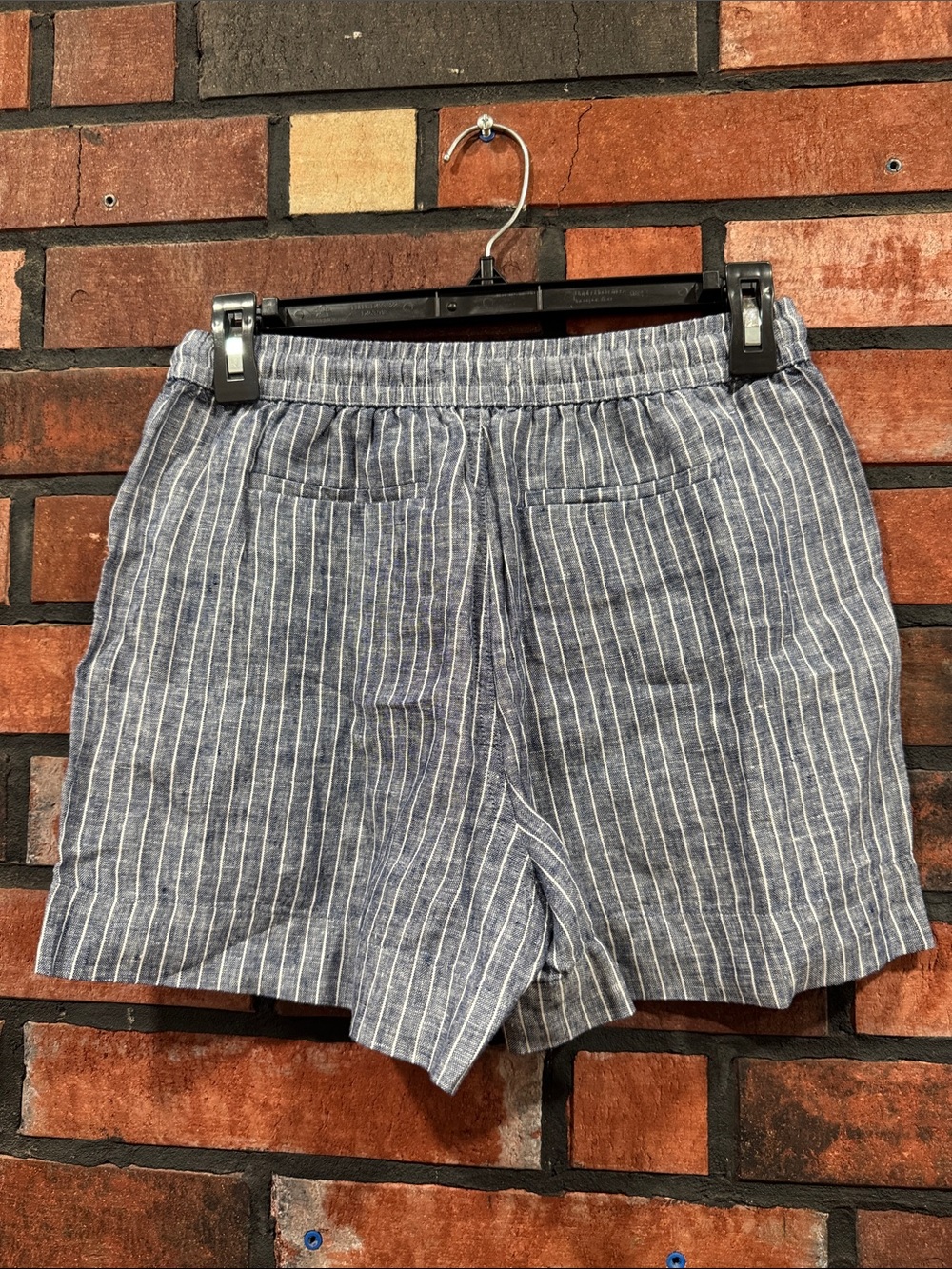 Quince Striped Linen Short - Picture 2 of 7